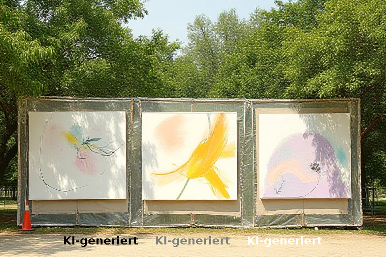 Kunst am Bauzaun: Privatsammlung und UdK gestalten Kleistpark-Vorfeld