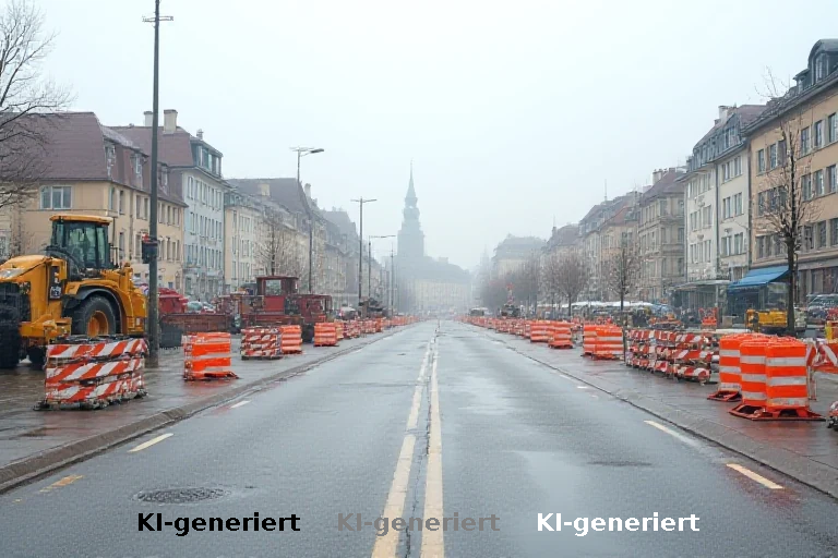 Landsberg: Dauerbaustelle Hauptplatz trotz Sanierungserklärungen