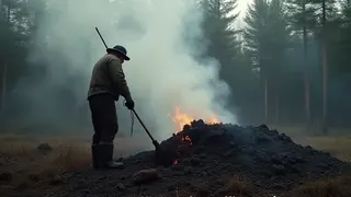 Lebendiges Handwerk im Harz: Kohlenmeiler als kulturelles Erbe und Nischenprodukt