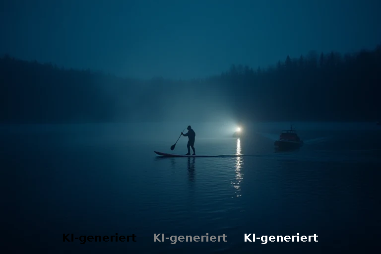 Lebensgefahr am Kochelsee: Rettung nach riskantem SUP-Ausflug bei Nacht