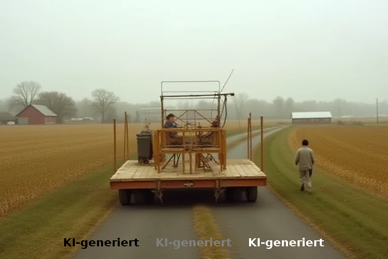 Leerer Wagen im Festumzug: Bauernverband MV warnt vor Existenzverlust in der Landwirtschaft
