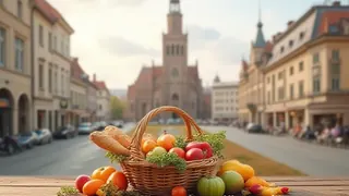 Leipziger Nikolaikirchhof: Erntedankfest verbindet Gottesdienst mit Nahrungsmittelspende