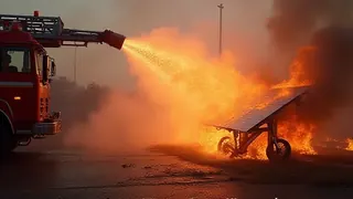 Lithium-Ionen-Brände: Warum E-Bikes und Solarparks Feuerwehrkräfte vor neue Herausforderungen stellen