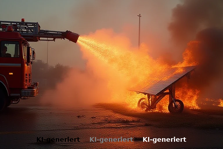 Lithium-Ionen-Brände: Warum E-Bikes und Solarparks Feuerwehrkräfte vor neue Herausforderungen stellen