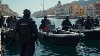 Livorno: Polizei beschlagnahmt Boote von Aktivisten, die Schiff mit angeblichem Militärgut blockierten