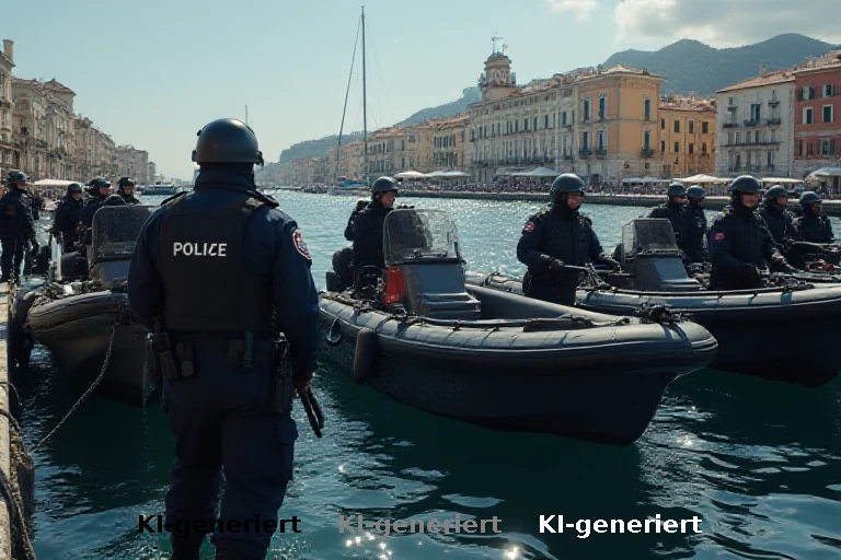 Livorno: Polizei beschlagnahmt Boote von Aktivisten, die Schiff mit angeblichem Militärgut blockierten