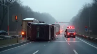 Logistik-Kollaps an der A2: Schwerlastunfall blockiert Ost-West-Achse stundenlang