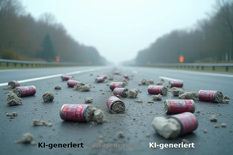 Logistikpanne auf der A8: Energiegetränke-Flut blockiert Autobahn und kostet Steuerzahler