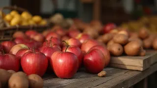 Lokaler Genuss in Bächingen: Selbstversuch am Apfel- und Kartoffelmarkt