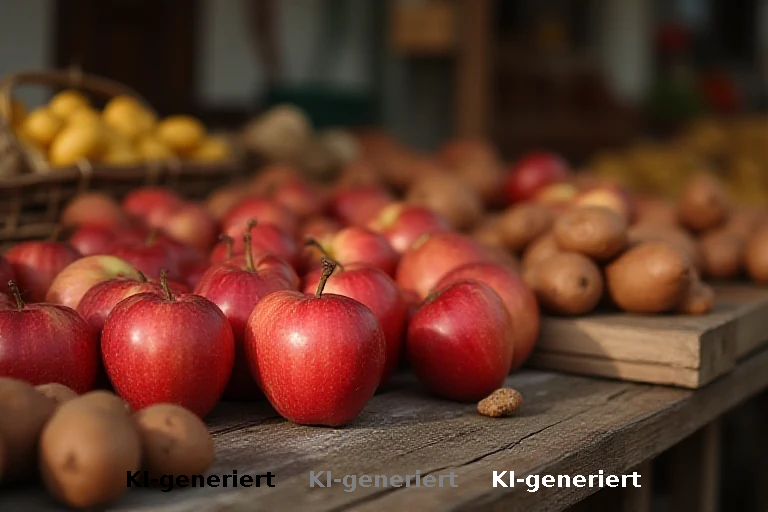 Lokaler Genuss in Bächingen: Selbstversuch am Apfel- und Kartoffelmarkt
