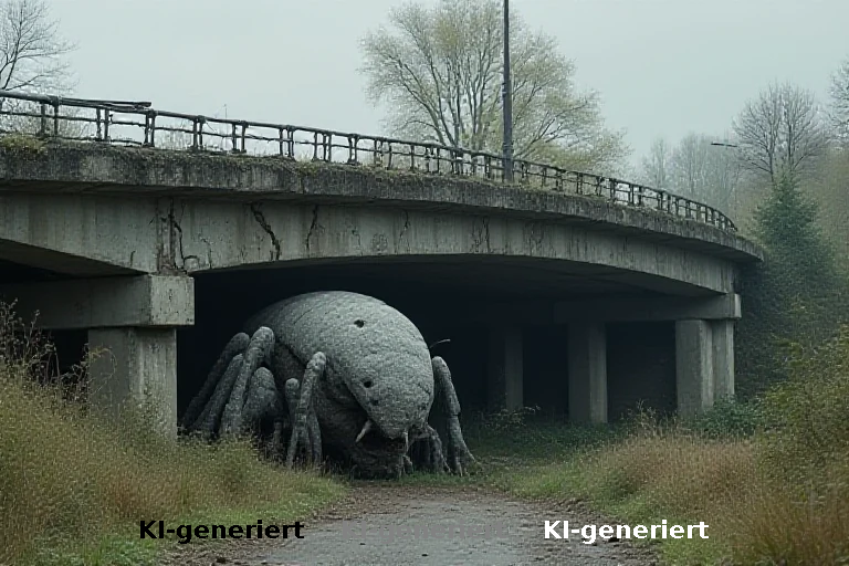Loriots fiktive Steinlaus als satirischer Spiegel für den maroden deutschen Brückenbestand