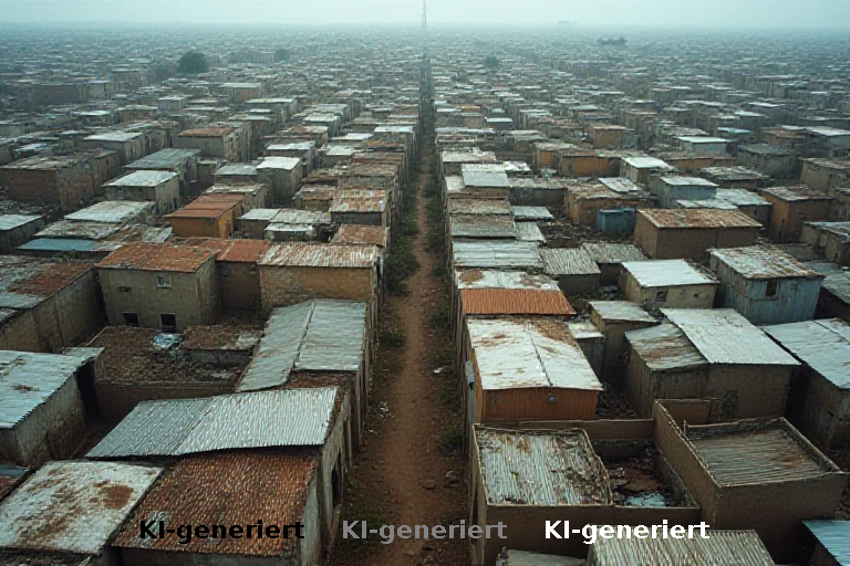 Luftaufnahmen verzerren die Realität südafrikanischer Townships