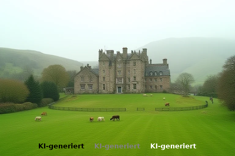 Luxusimmobilie in Schottland: Schloss mit Rinderzucht und großem Grundbesitz zum Verkauf