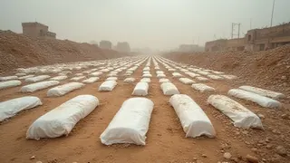 Massenbegräbnis in Gaza: 100 Tote aus Trümmern geborgen