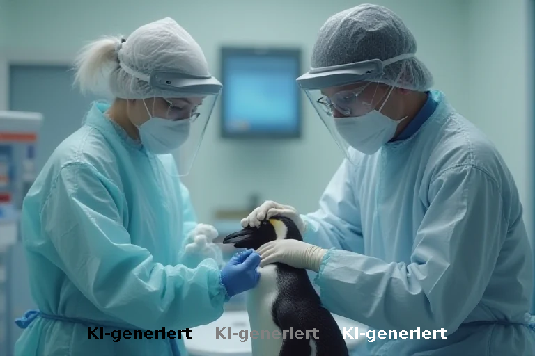 Massenimpfung gegen Vogelgrippe: Pinguin-Programm auf Phillip Island