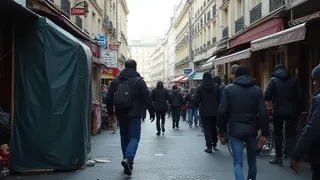 Massenmigration als Ursache: Paris verwandelt sich laut Artikel in einen Slum