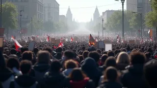 Massenprotest in Brüssel: Gewerkschaften fordern Rückzug der Sparpläne