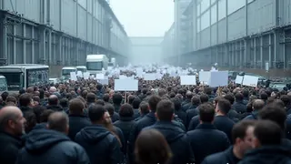 Massenproteste in der deutschen Autobranche: Tausende fordern Schutz vor Welle von Entlassungen