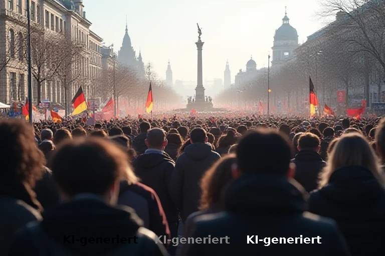 Massenproteste in Deutschland: Zehntausende fordern Verbot der AfD nach Wahlsieg