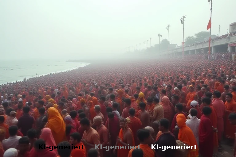 Massenwallfahrt in Haridwar: Sicherheitsapparat gegen religiöse Strömung