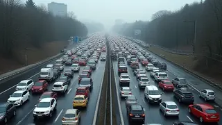 Massiver Stau bei Belgrad durch Unfall: Chaos auf der Ausfallstraße