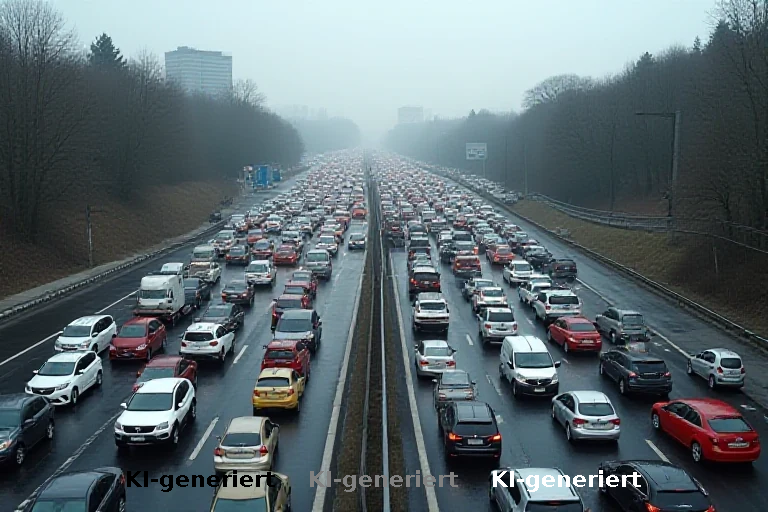 Massiver Stau bei Belgrad durch Unfall: Chaos auf der Ausfallstraße