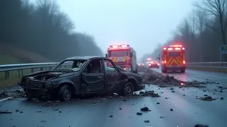 Massiver Verkehrsunfall auf der A73: Zehn Millionen Euro Sachschaden durch Kollision in Bayern