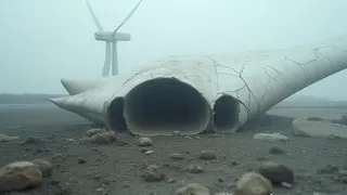 Materialfluss im Fokus: Herausforderungen beim Rückbau von Windkraftanlagen