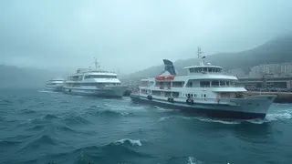 Meltemi-Wind lähmt Ägäis: Fährstaus und Brandalarm in der Hochsaison