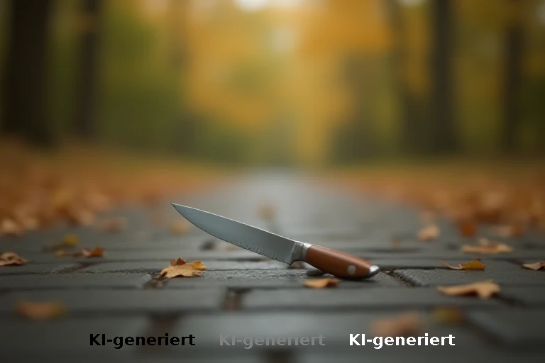 Messer-Afghane läuft bei Spaziergang davon