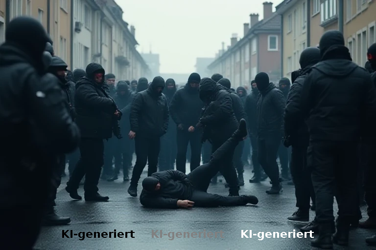 Messerattacke auf Ehefrau in Hessen: Zeugen prügeln auf Täter ein