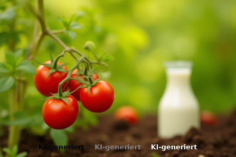 Milch als Tomatendünger: Mythos oder wissenschaftlich fundierter Gartentipp?
