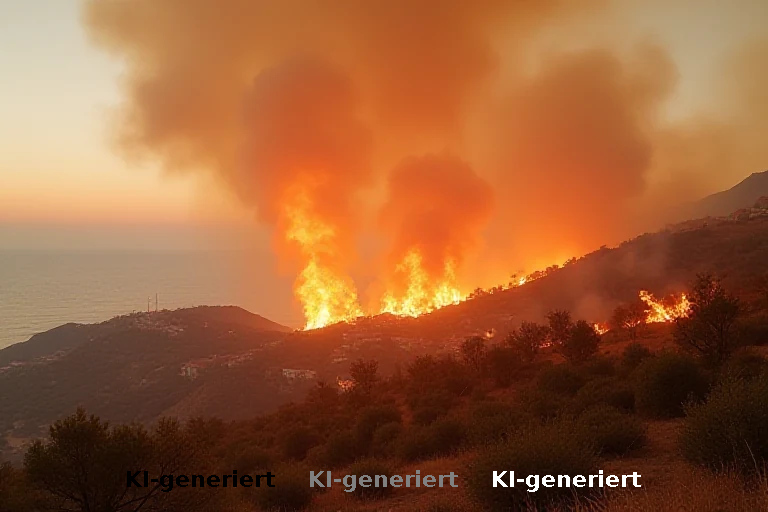 Mittelmeer im Flammen: Tourismusregionen von der Türkei bis zu den Kykladen bedroht