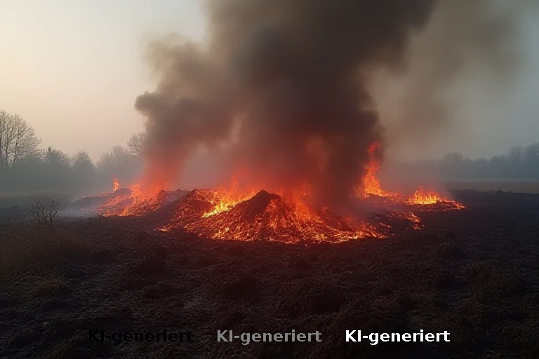 Moore in Flammen: Die unterschätzte Gefahr durch giftige Freisetzungen