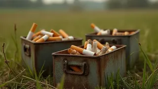 Munitionskisten als Aschenbecher: Ländlicher Umweltschutz zwischen Symbolpolitik und Tabaklobby