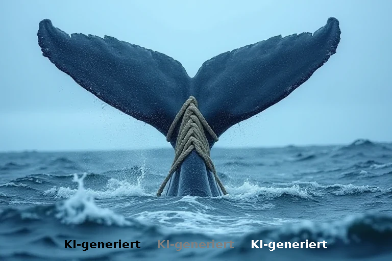 Rettung eines eingefangenen Buckelwals in der Barentssee