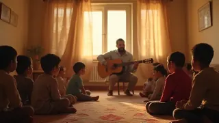 Musikunterricht als psychologische Stabilisierung für Vertriebene in Gaza