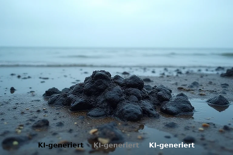 Mysteriöse Erdöl-Klumpen an polnischer Ostseeküste: Herkunft weiterhin unklar