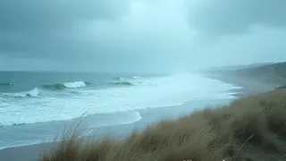 Nachfolgetief Boelo bringt erneute Sturmböen an die Nordseeküste