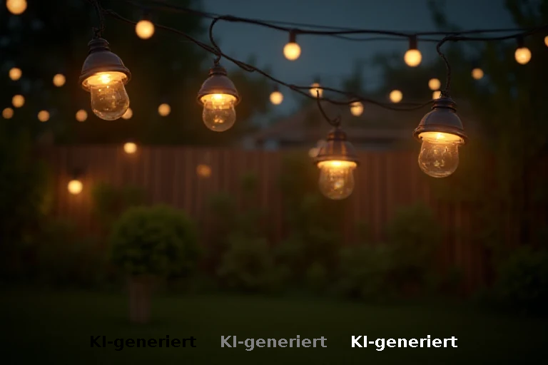Nachhaltige Außenbeleuchtung: Solar-Hängelichter schaffen stimmungsvolle Akzente im Garten