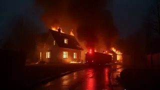 Nachtsbrand in Schleswig-Flensburg: Garage und Wohnhaus stark beschädigt