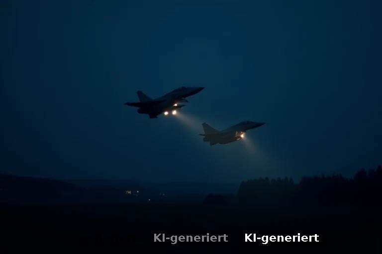Nachtübungen der Bundeswehr: Eurofighter kehren über Süddeutschland zurück