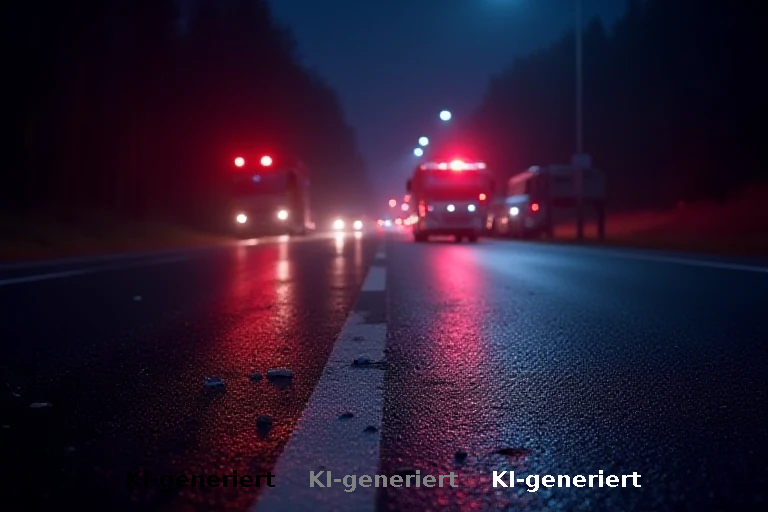 Nächtlicher Verkehrsvorfall auf der B17 in Augsburg: Fahrerin bleibt leicht verletzt