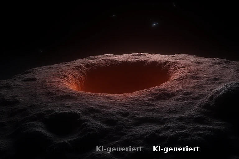 NASA identifiziert frischen Einschlagkrater als seltenes Phänomen
