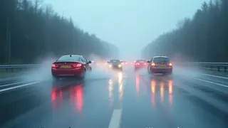 Nasse A8: Geschwindigkeitsdelikte verursachen Kettenreaktion und Sachschaden
