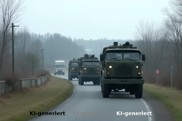 Nato-Übung in Litauen: Militärische Logistik als Alltagsbehinderung