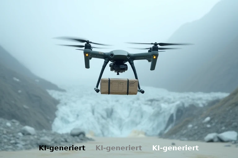 Nepalesische Armee setzt auf Drohnen zur Nothilfe nach Gletscherbruch