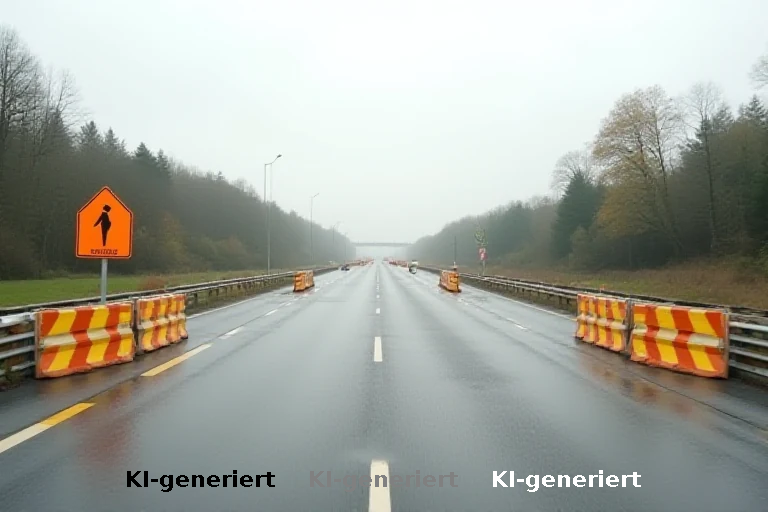 Neue A52-Sperrungen: Autobahn-Gesellschaft rechtfertigt Umleitungen mit Instandsetzung