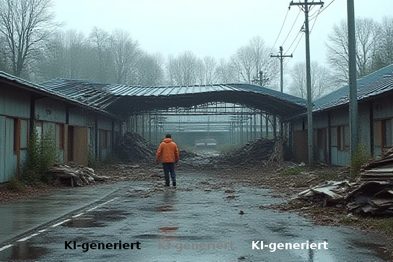 Neumünster: Wassermassen überlasten Dachkonstruktion von Gartencenter