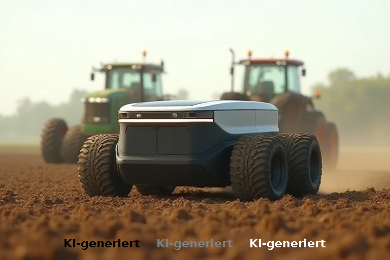 Niederländischer Ackerroboter: Bodenschonende Alternative zum schweren Traktor?